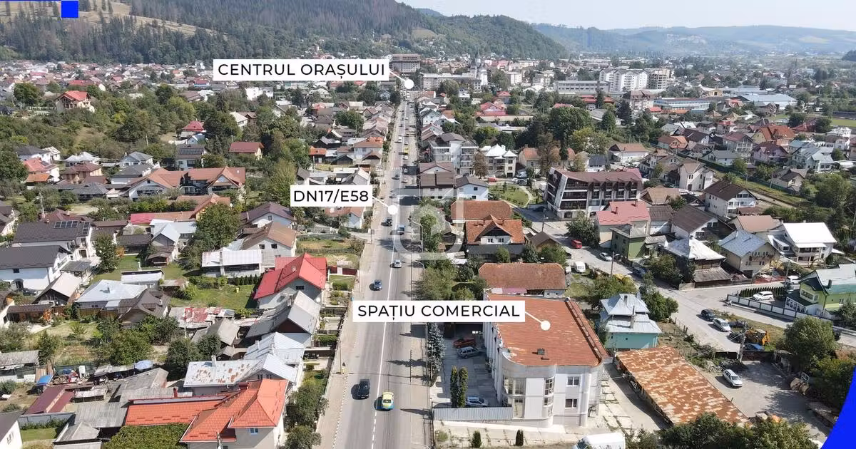 Spațiu comercial · 1000 m², Central, Gura Humorului