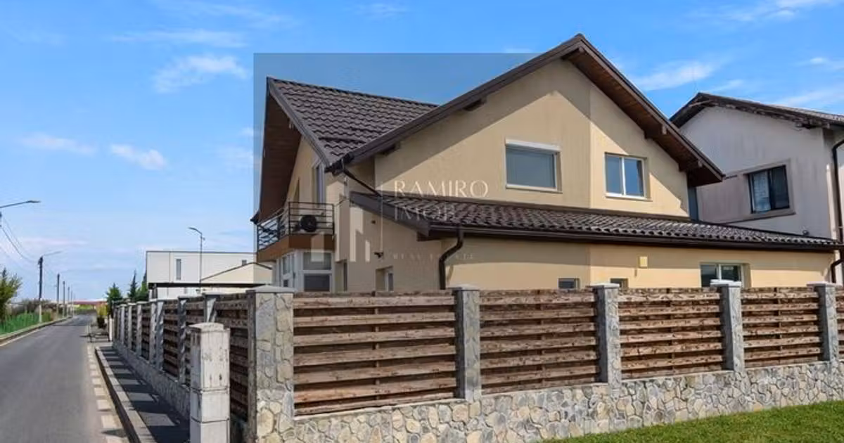 Casă individuală de vânzare cu 5 camere, mobilată în Otopeni