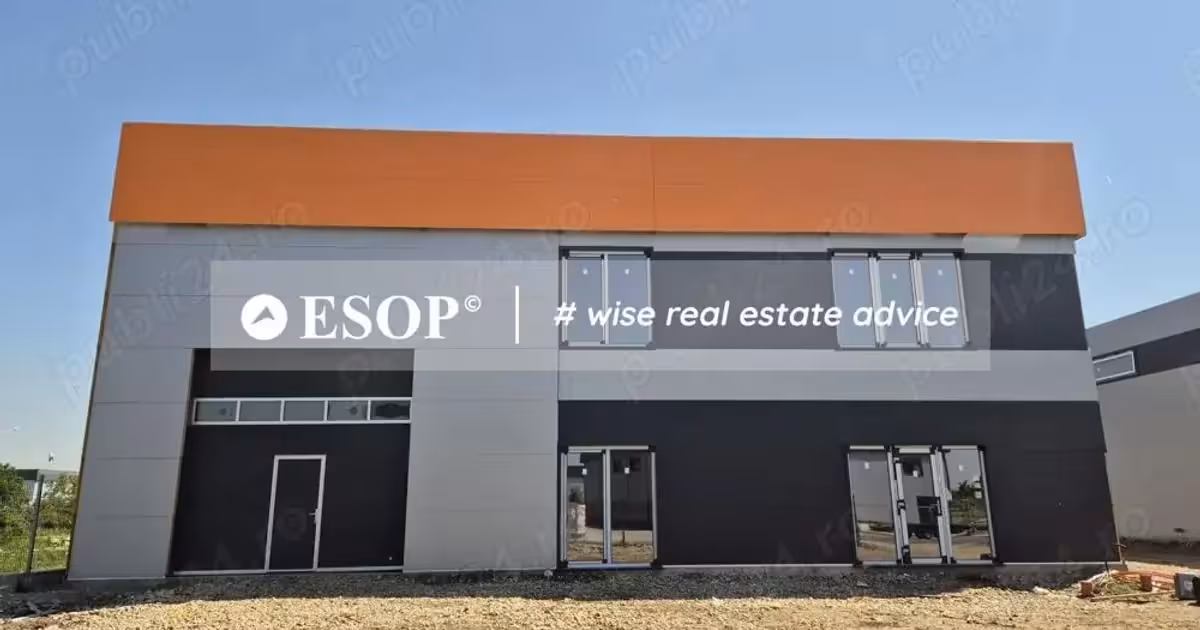 Spațiu industrial de vânzare 570 mp în Chiajna