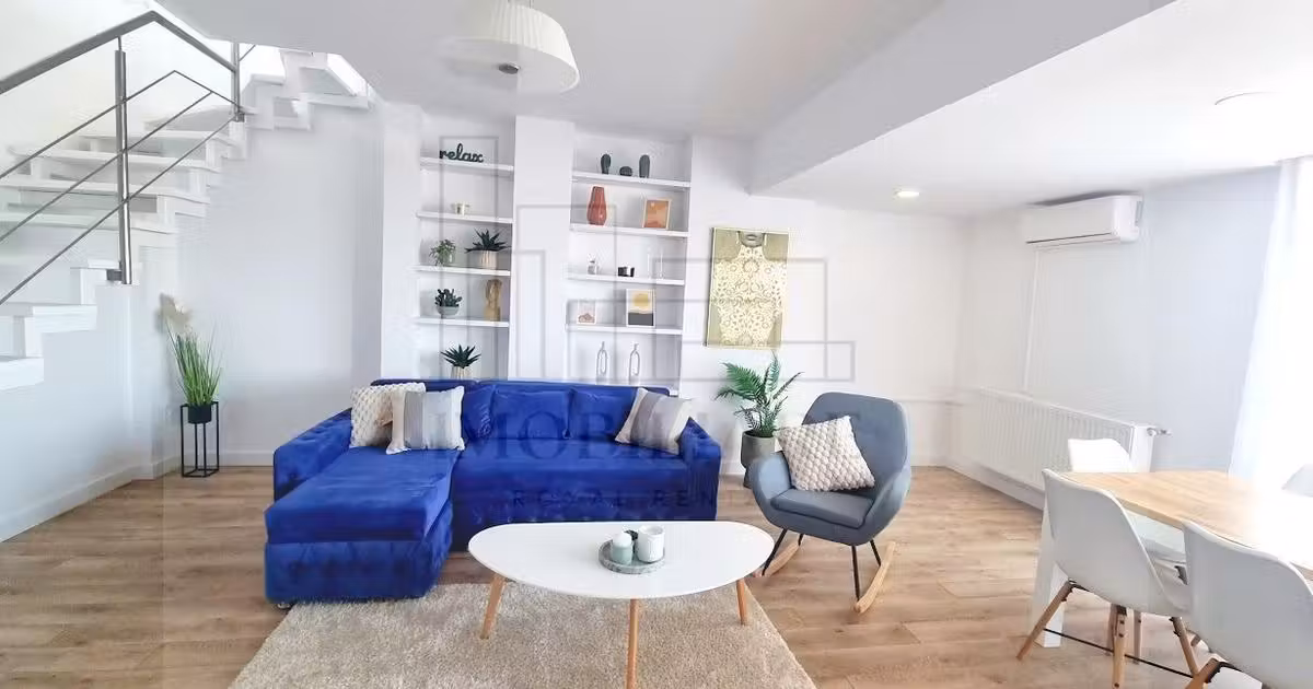 Penthouse de vânzare cu 5 camere, mobilat în zona Bună Ziua, Cluj-Napoca