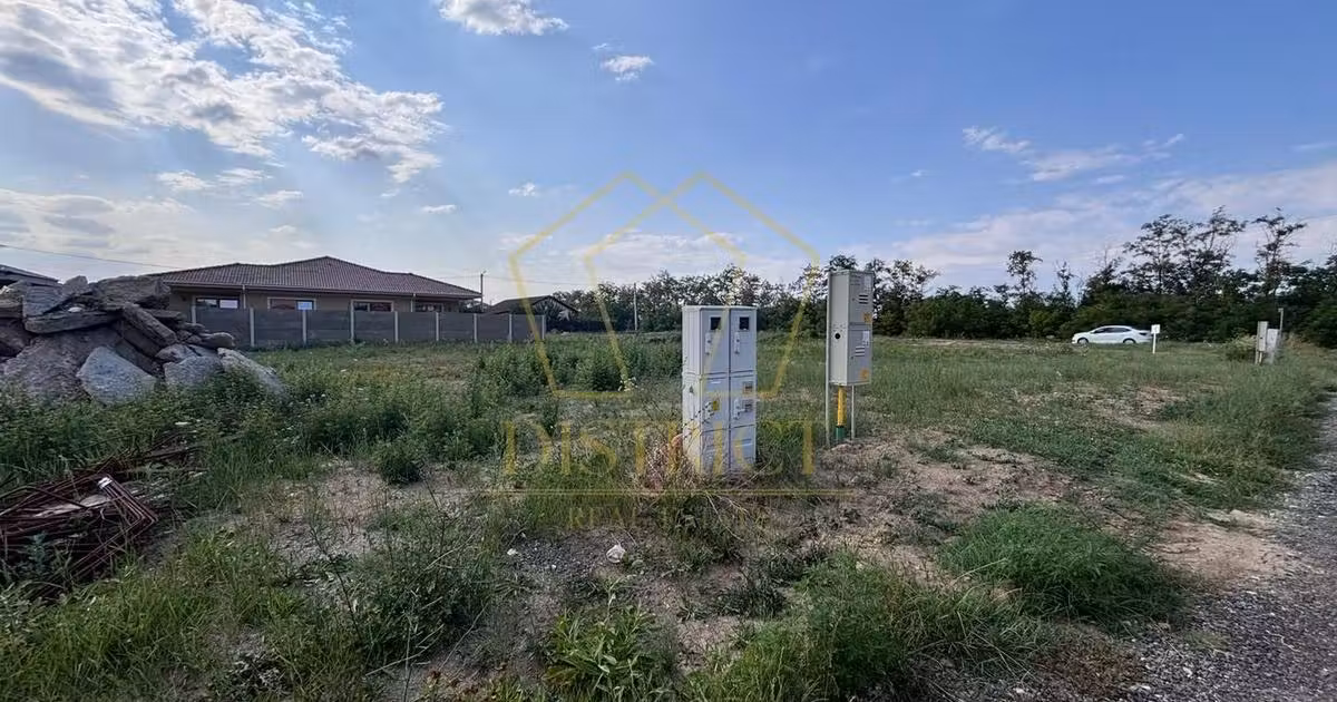 Teren Construcții intravilan de vânzare de 645 mp, în Moșnița Nouă