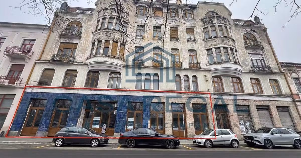 Spațiu comercial de vânzare de 730 mp, în zona Ultracentral, Oradea