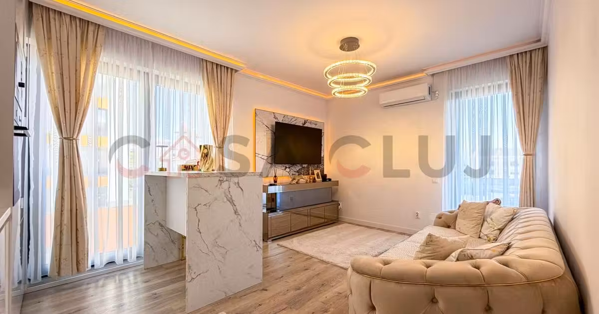 Apartament de vânzare cu 2 camere, mobilat în zona Mărăști, Cluj-Napoca