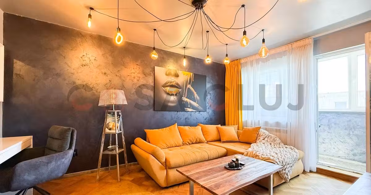Apartament de vânzare cu 2 camere, mobilat în zona Mănăștur, Cluj-Napoca