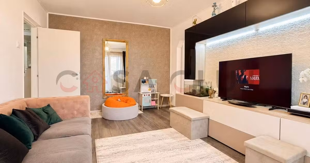 Apartament de vânzare cu 3 camere, mobilat în zona Mănăștur, Cluj-Napoca