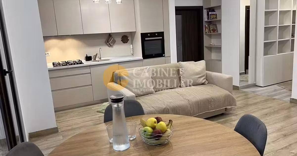 Apartament de vânzare cu 2 camere, mobilat în zona Valea Adâncă, Iași
