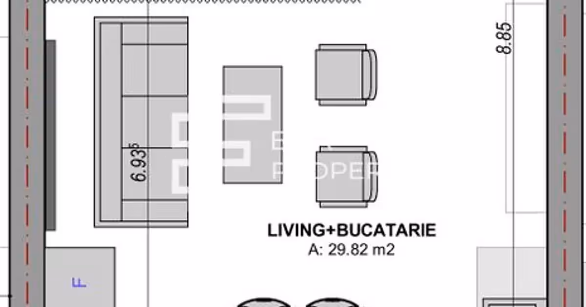 Garsonieră de vânzare în Cristian