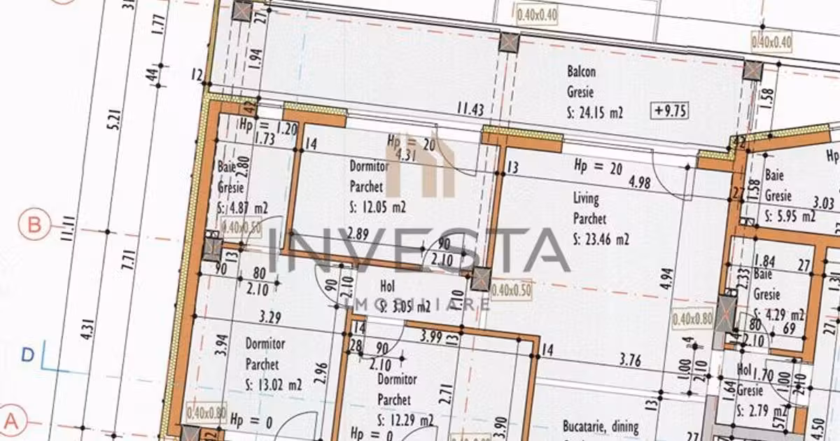 Apartament de vânzare cu 4 camere în zona Mărăști, Cluj-Napoca
