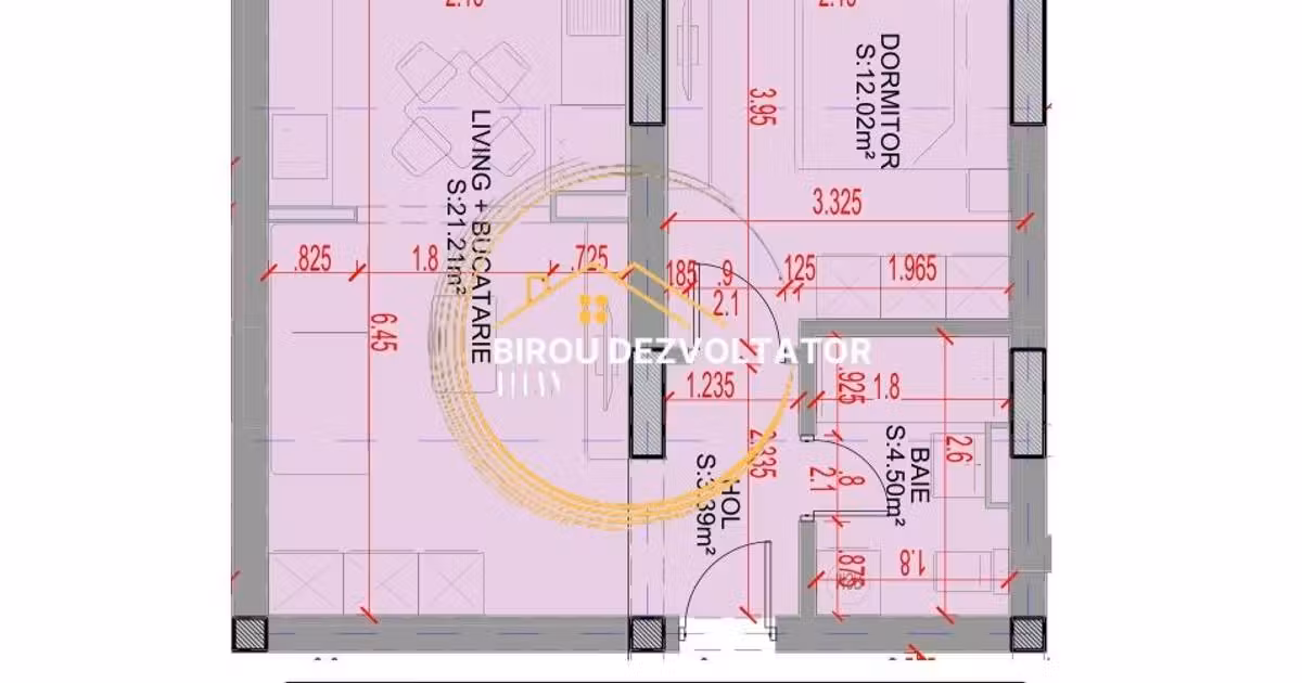 Apartament de vânzare cu 2 camere în zona Theodor Pallady, Sector 3