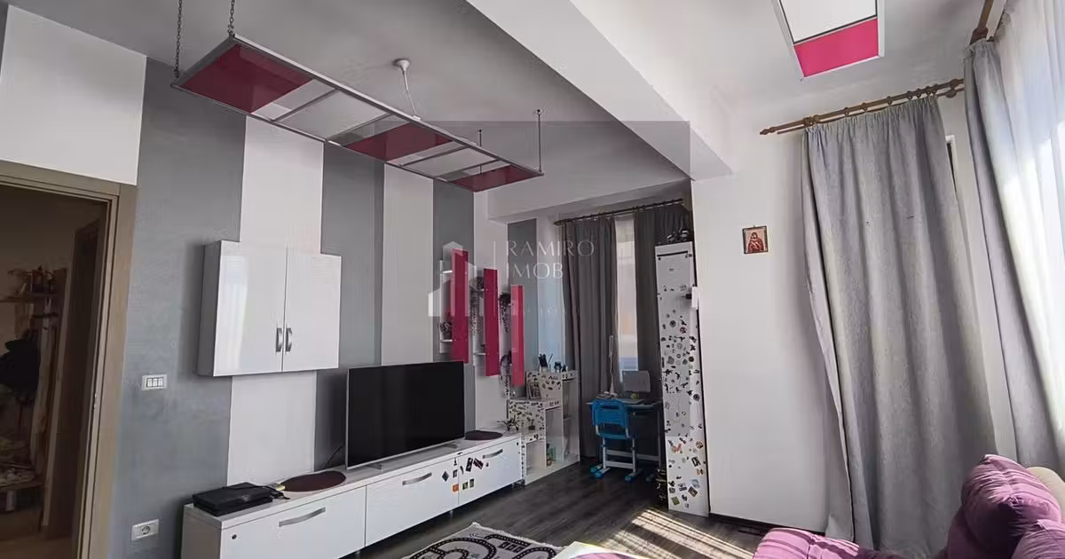 Apartament de vânzare cu 2 camere, mobilat în Popești-Leordeni