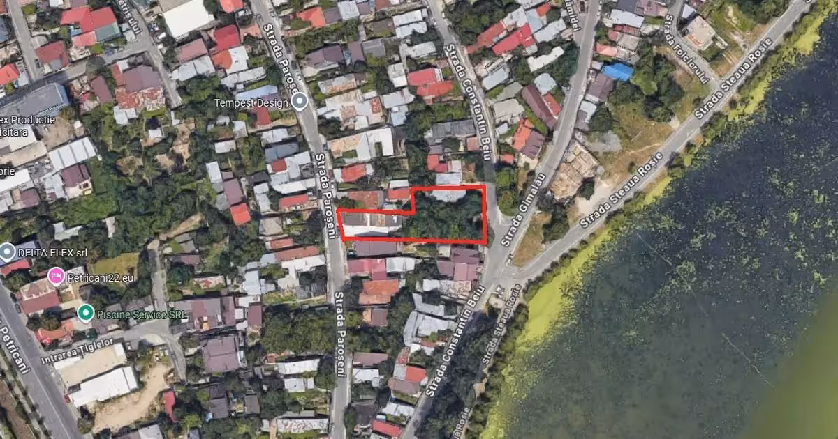 Teren Construcții intravilan de vânzare de 975 mp, în zona Petricani, Sector 2