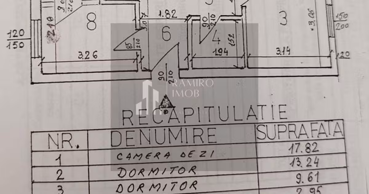 Apartament de vânzare cu 3 camere în zona 1 Decembrie 1918, Sector 3