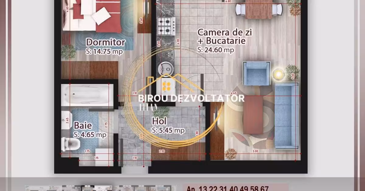 Apartament de vânzare cu 2 camere în zona Theodor Pallady, Sector 3