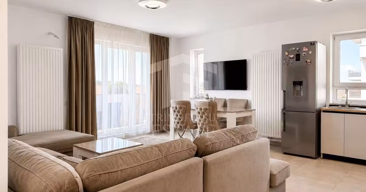 Apartament de vânzare cu 3 camere, mobilat în zona Tomis Plus, Constanța