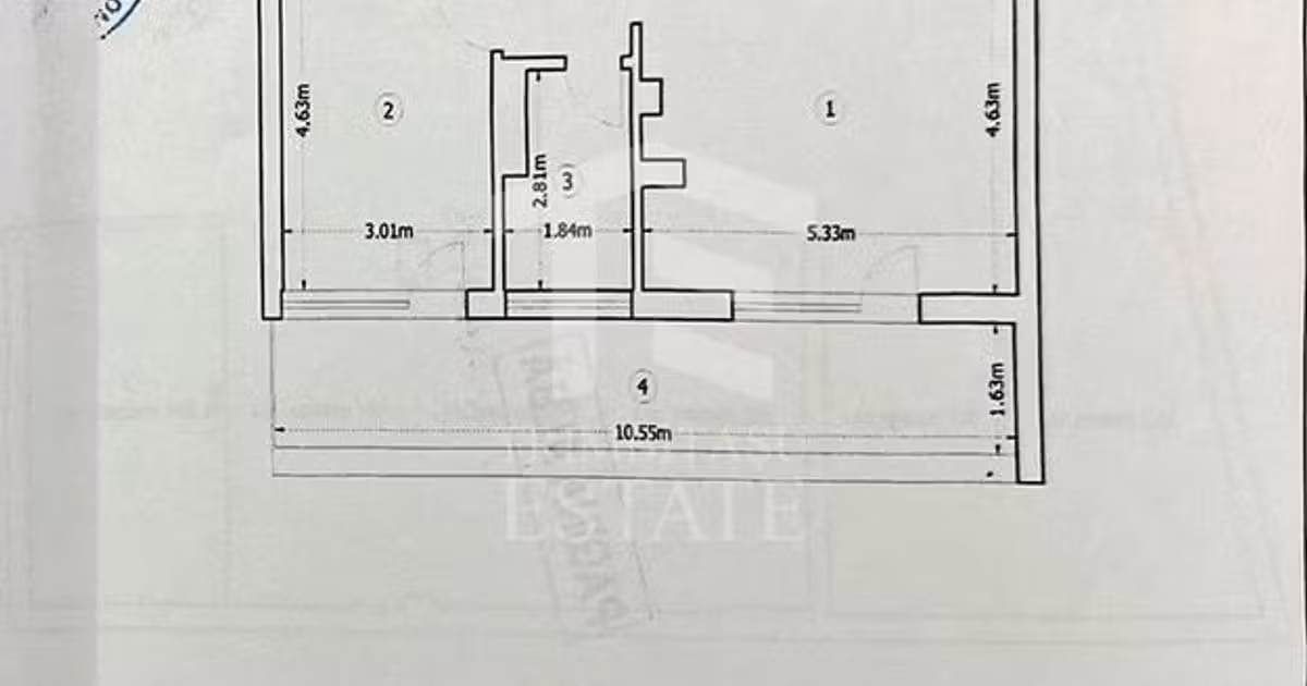 Apartament de vânzare cu 2 camere în zona Moșilor, Sector 2