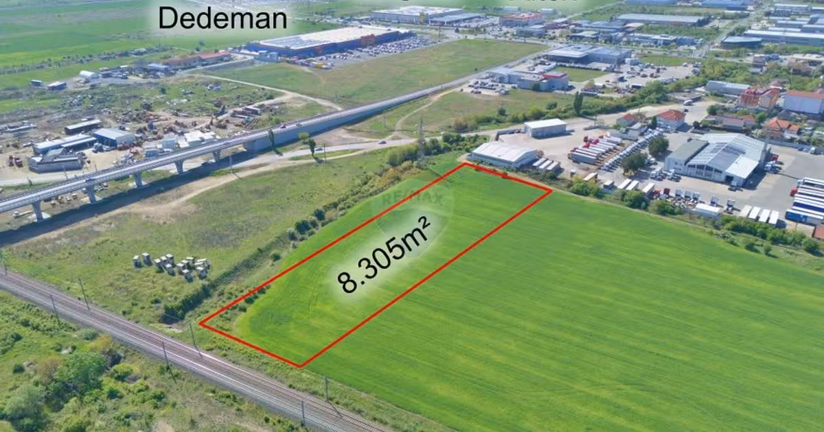 Teren Construcții intravilan de vânzare de 8305 mp, în zona Micălaca, Arad