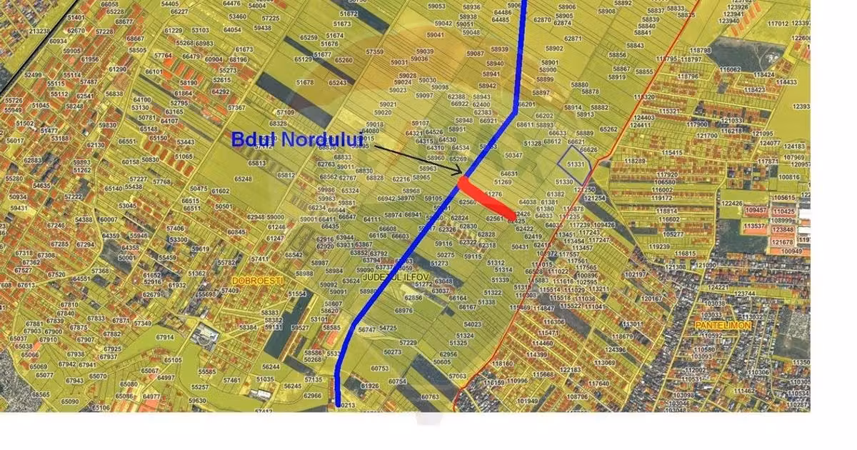 Teren Construcții intravilan de vânzare de 10000 mp, în Dobroești