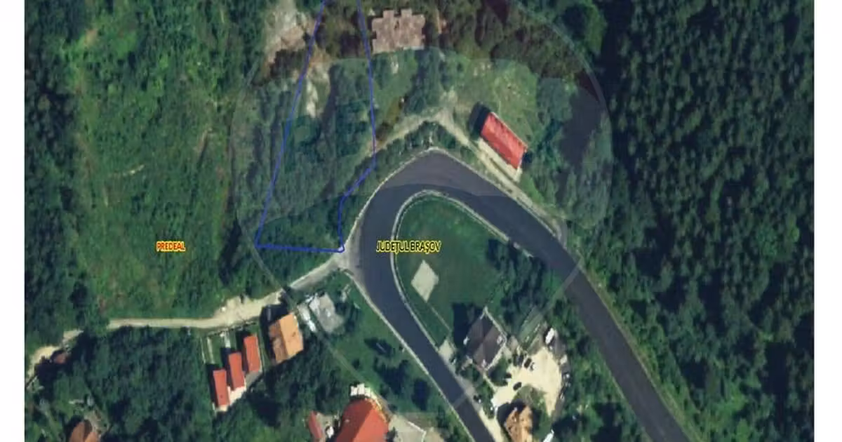 Teren Construcții intravilan de vânzare de 3969 mp, în Predeal
