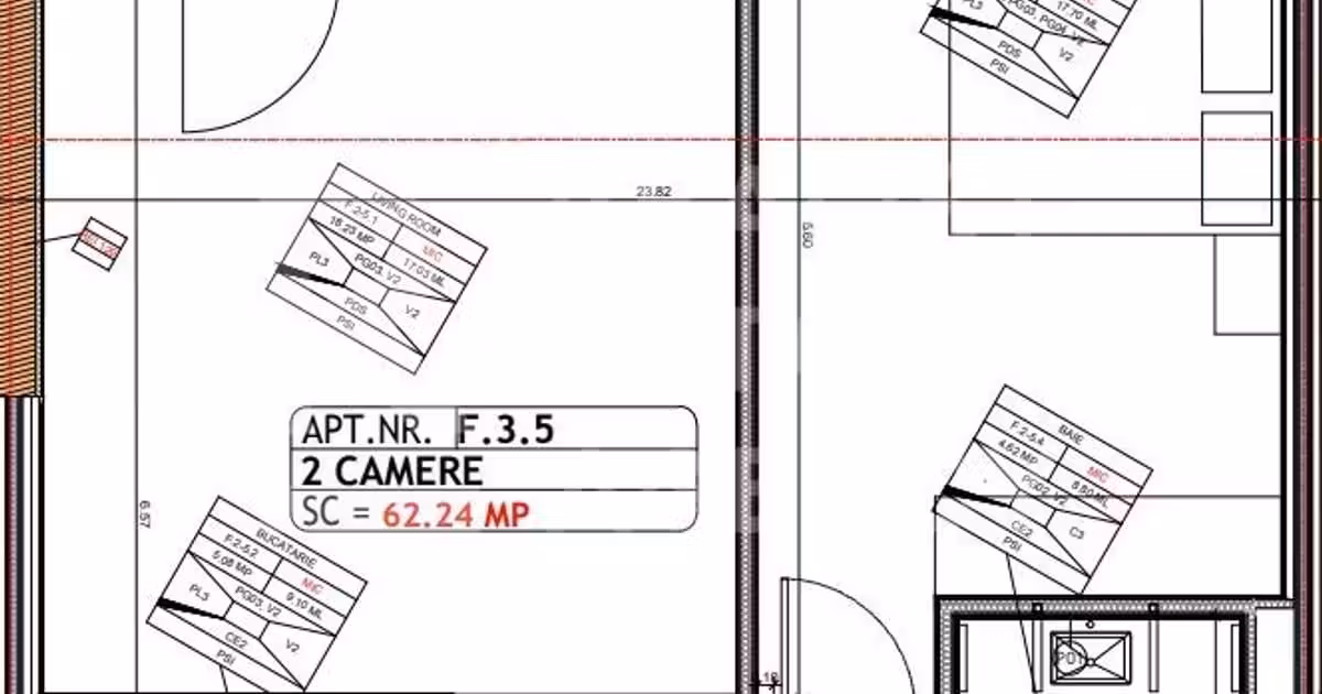 Apartament de vânzare cu 2 camere în zona Lacul Tei, Sector 2