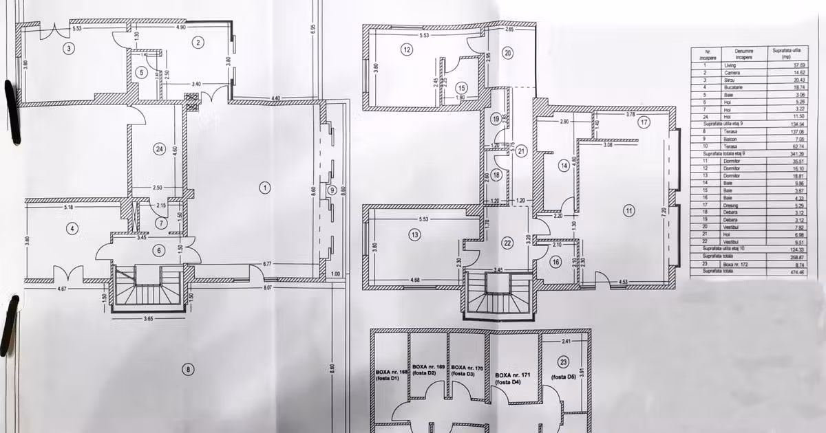 Penthouse de vânzare cu 5 camere în zona Floreasca, Sector 1