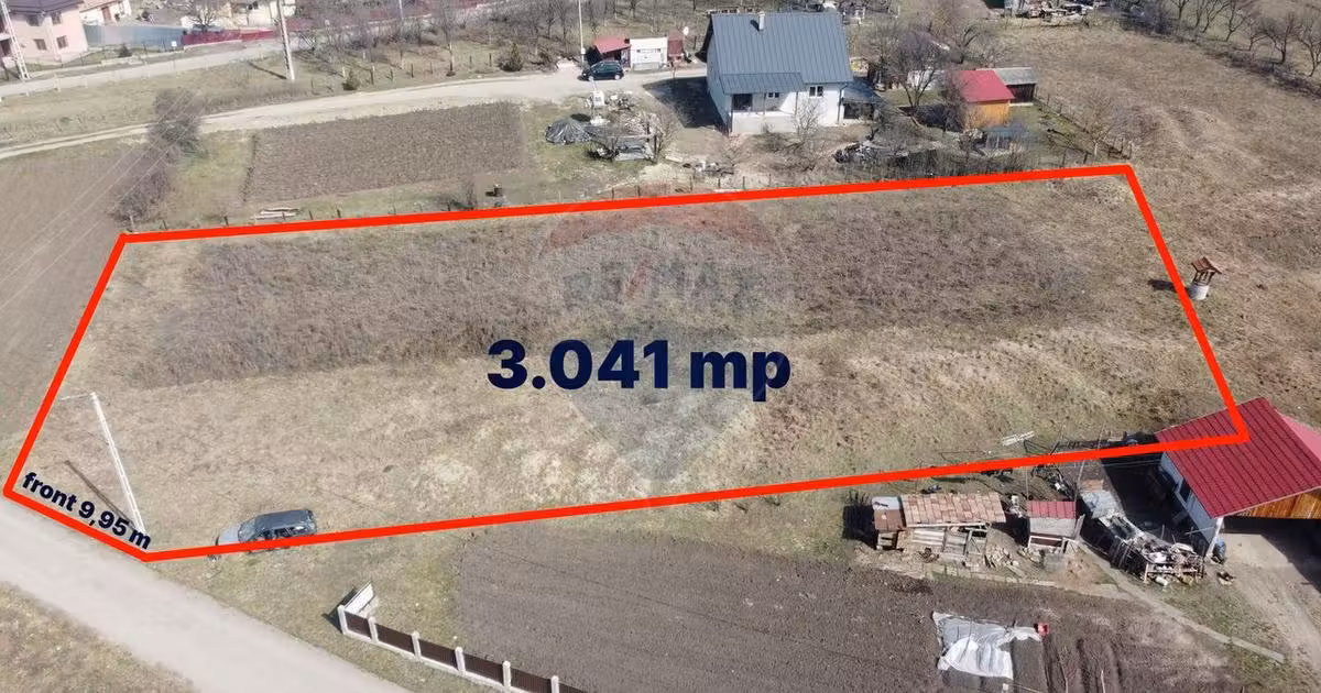 Teren Construcții intravilan de vânzare de 3041 mp, în Aghireșu-Fabrici