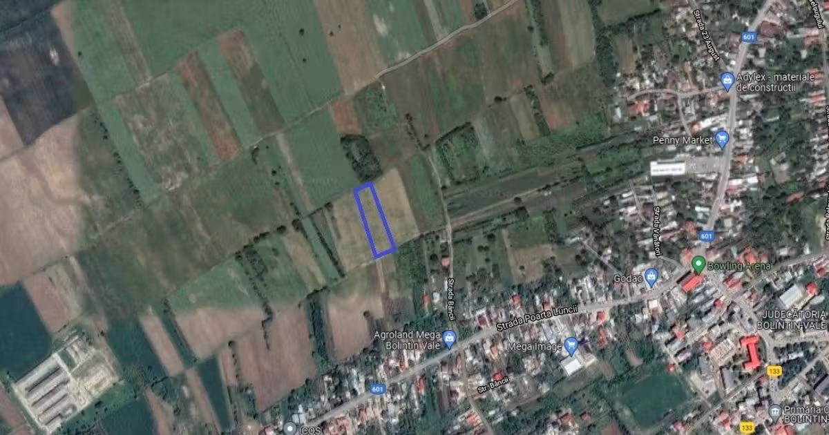 Teren Construcții intravilan de vânzare de 5000 mp, în Bolintin-Vale