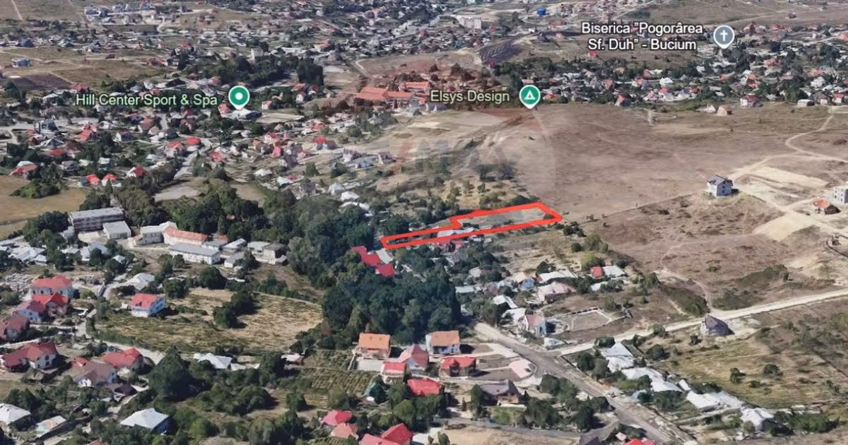 Teren Construcții intravilan de vânzare de 2700 mp, în zona Bucium, Iași