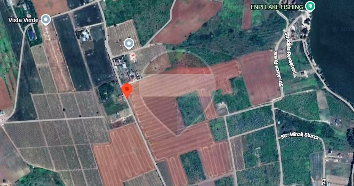 Teren agricol extravilan de vânzare de 1950 mp, în Aroneanu