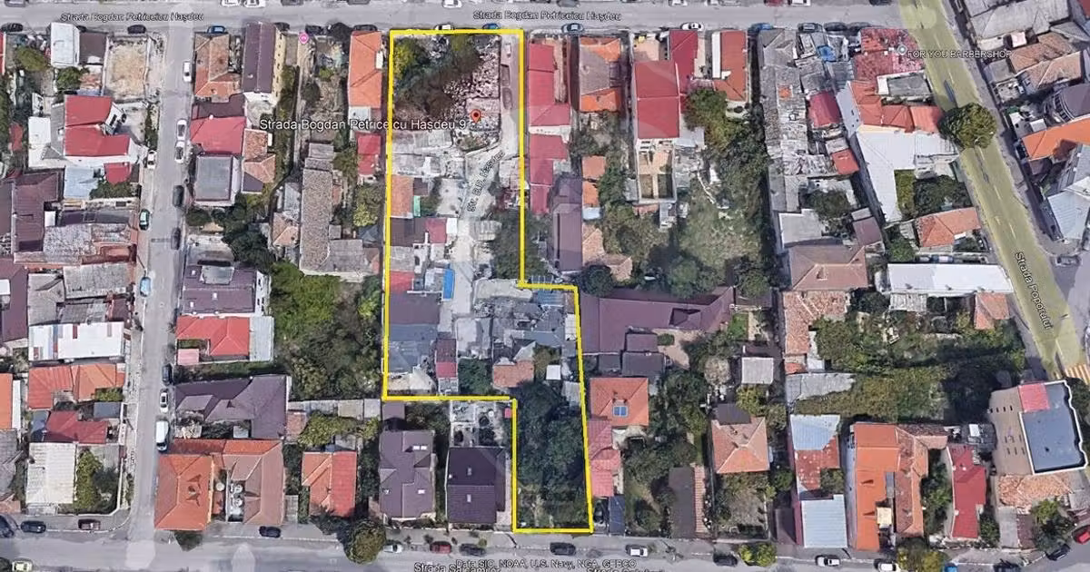 Teren Construcții intravilan de vânzare de 2818 mp, în zona Dacia, Constanța