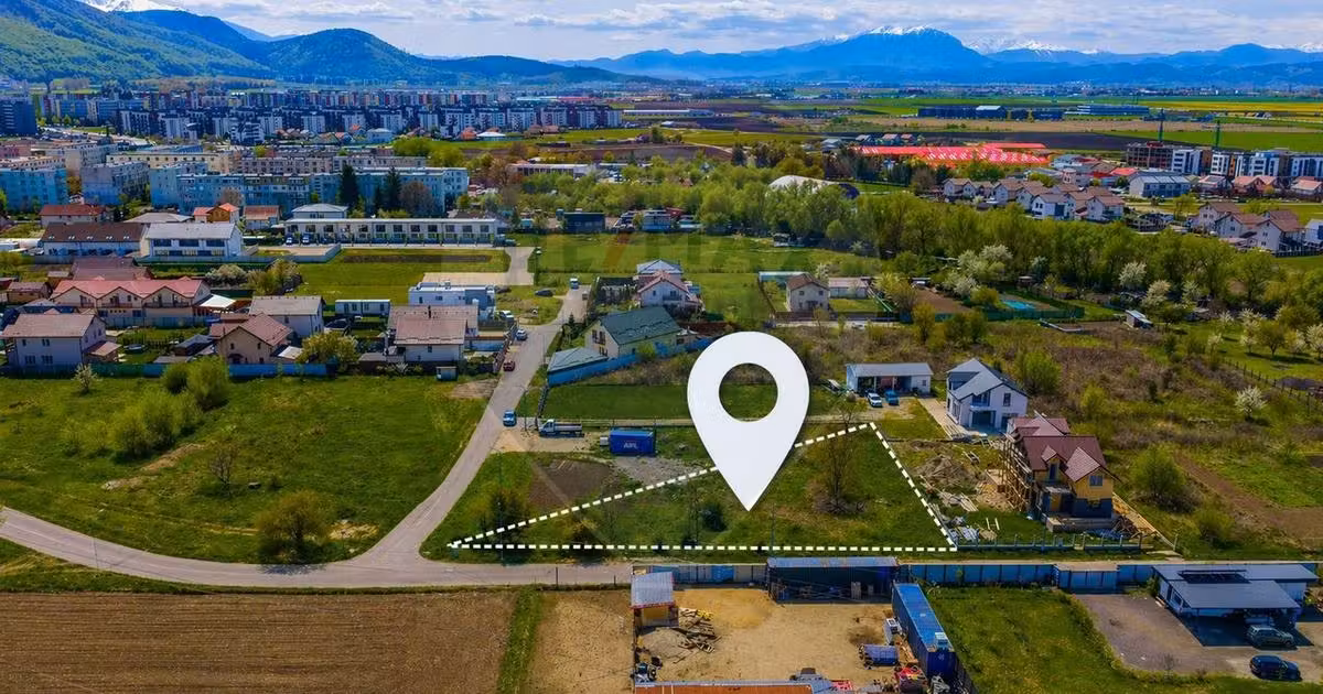 Teren Construcții intravilan de vânzare de 1250 mp, în zona Bartolomeu, Brașov