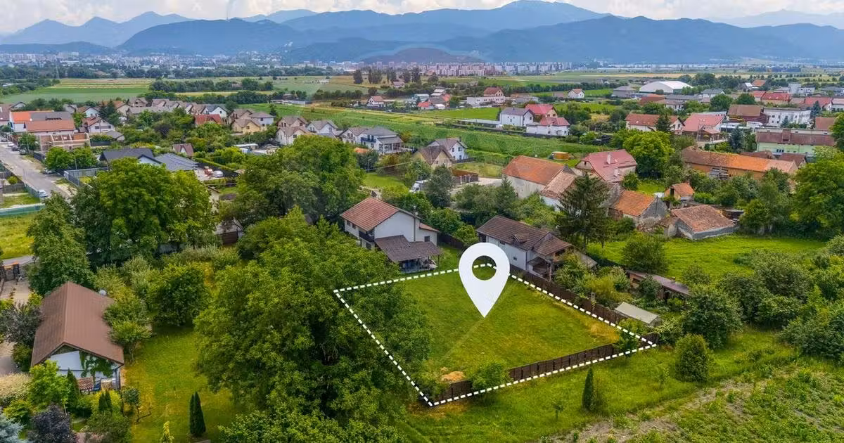Teren Construcții intravilan de vânzare de 1140 mp, în zona Stupini, Brașov