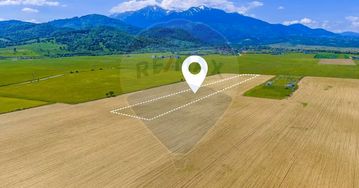 Teren agricol extravilan de vânzare de 12300 mp, în Râșnov