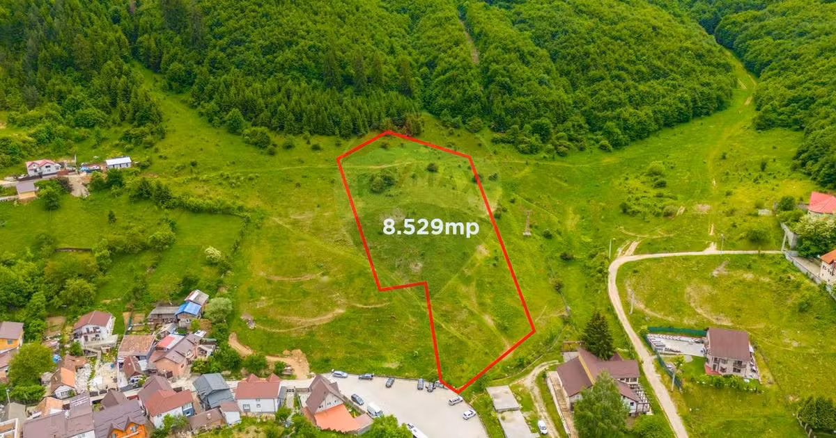 Teren Construcții intravilan de vânzare de 8529 mp, în Săcele