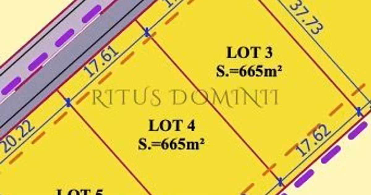 Teren Construcții intravilan de vânzare de 665 mp, în Cihei