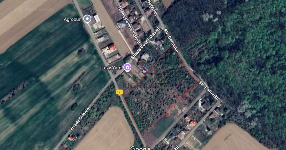 Teren Construcții intravilan de vânzare de 18738 mp, în Țegheș