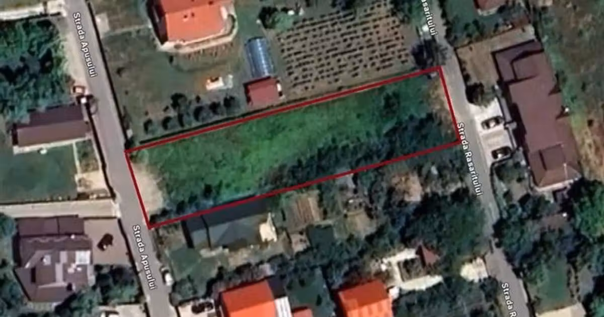 Teren intravilan de vânzare de 1250 mp, în Corbeanca