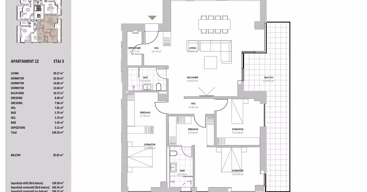 Apartament de vânzare cu 4 camere în zona Iancu Nicolae, Sector 1