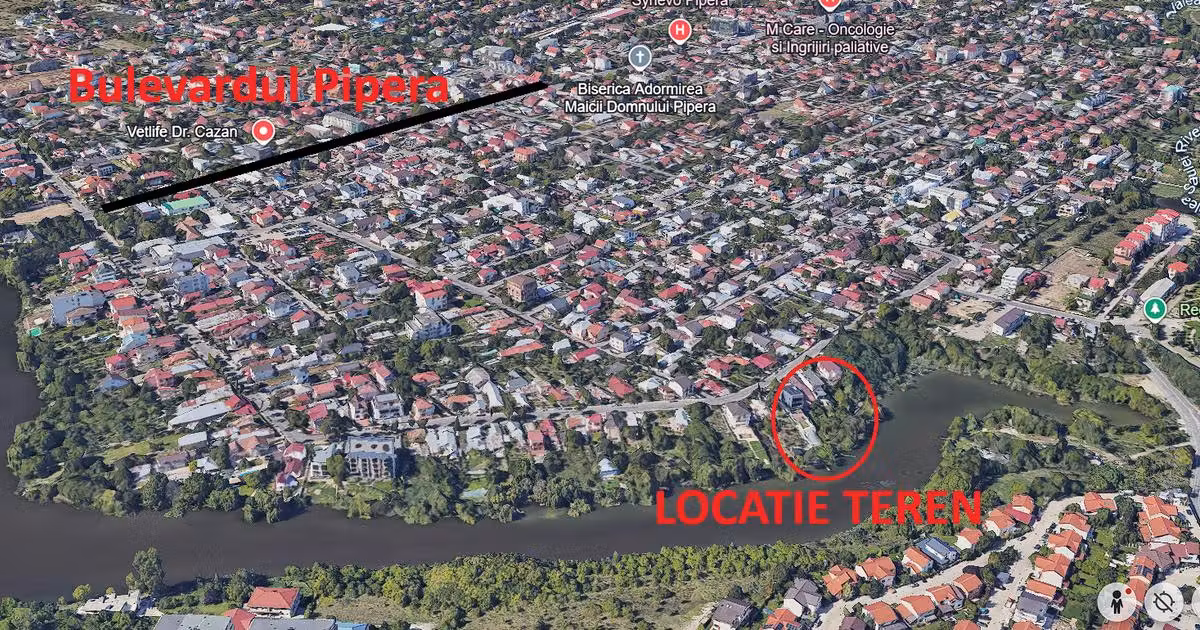 Teren Construcții intravilan de vânzare de 805 mp, în zona Pipera, Sector 1