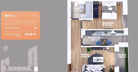 Apartament Titan