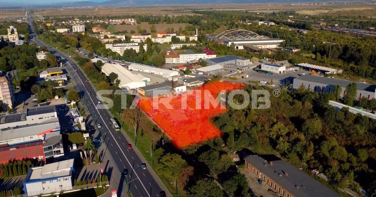 Teren Construcții intravilan de vânzare de 5592 mp, în zona Triaj, Brașov