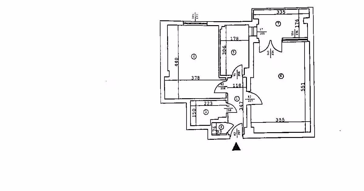 Apartament de vânzare cu 2 camere în Ultracentral