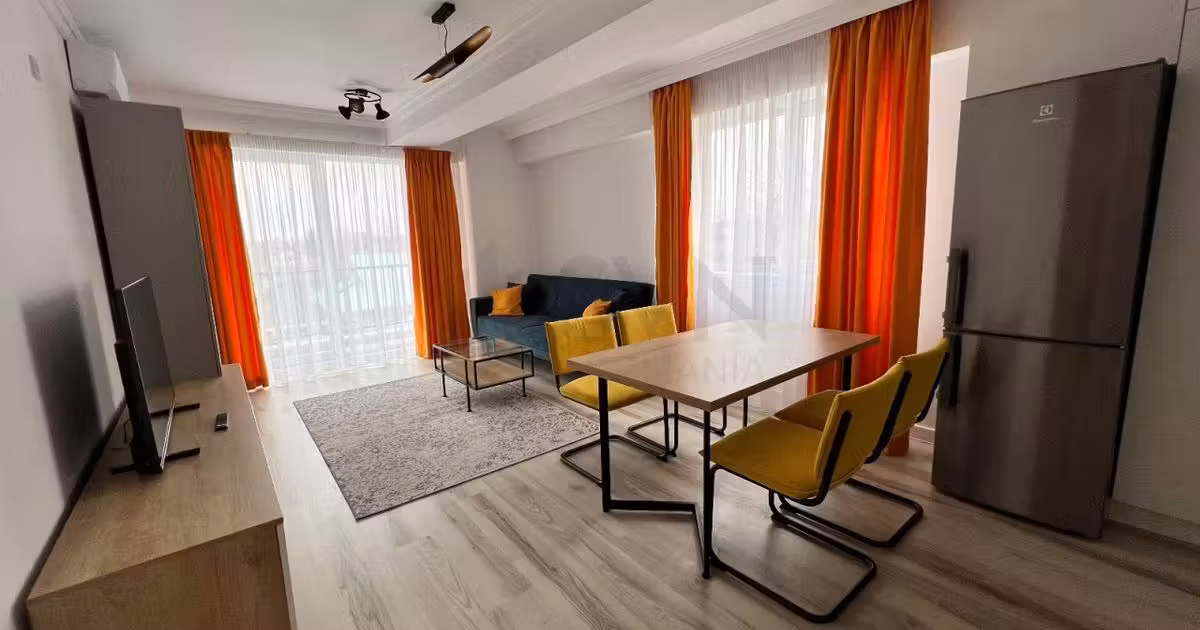 Apartament de vânzare cu 2 camere, mobilat în Voluntari