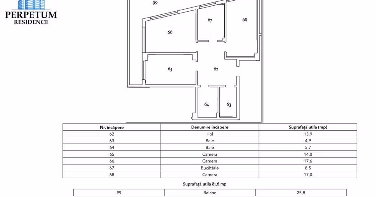 Apartament de vânzare cu 3 camere în zona Tomis Nord, Constanța