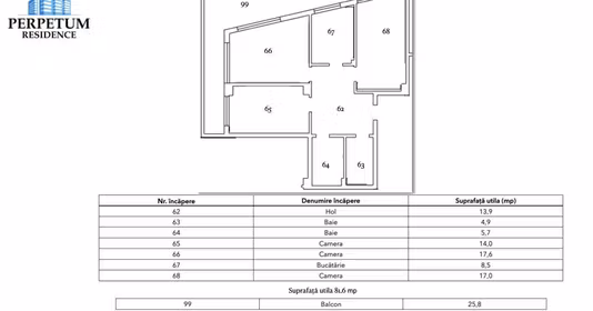 Apartament Tomis Nord