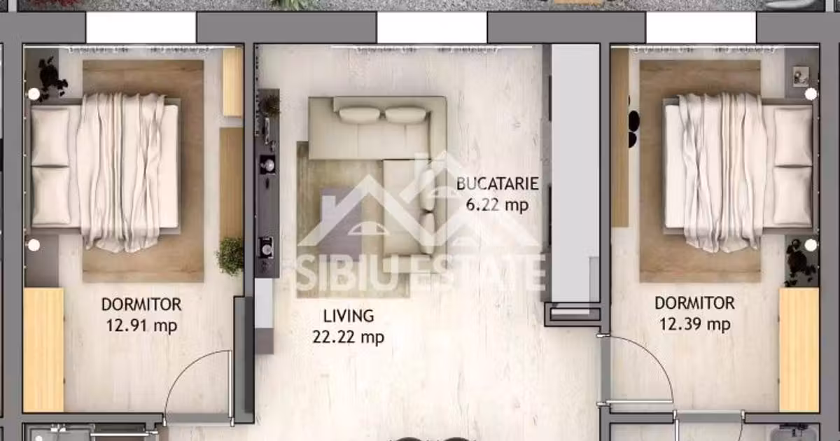 Apartament de vânzare cu 3 camere în Șelimbăr