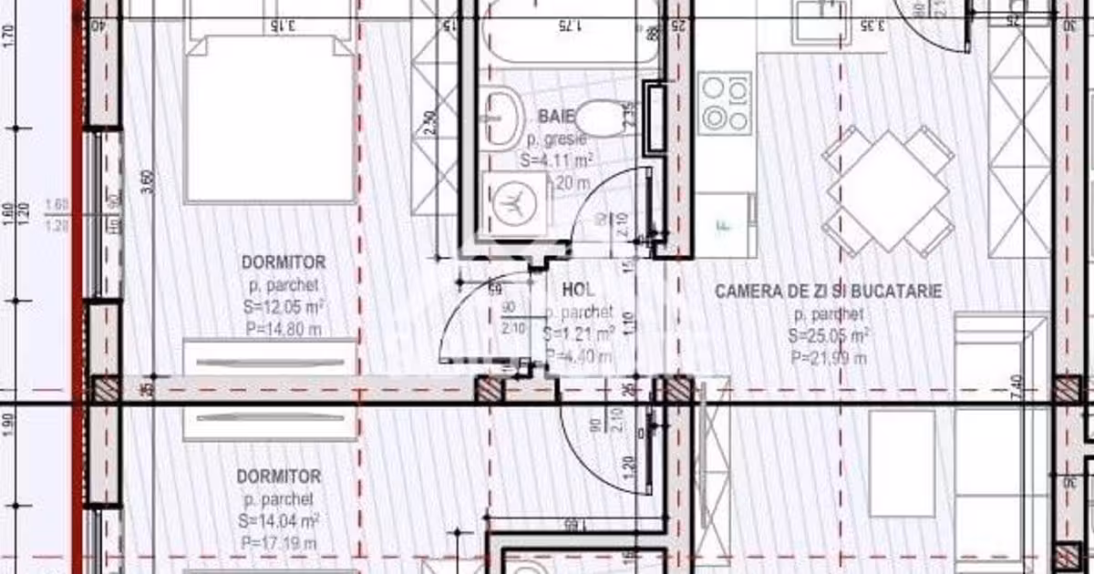 Apartament de vânzare cu 3 camere în Șelimbăr