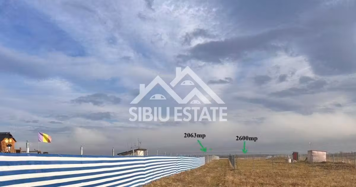 Teren agricol extravilan de vânzare de 2000 mp, în Avrig