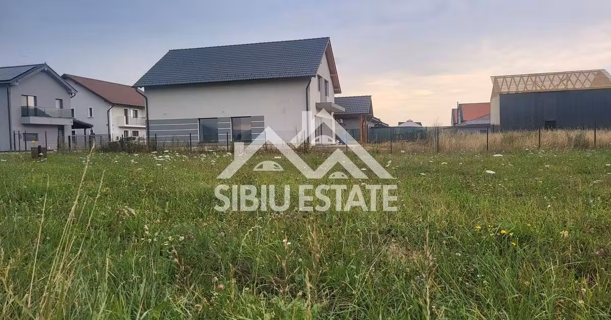 Teren Construcții intravilan de vânzare de 383 mp, în Tălmaciu