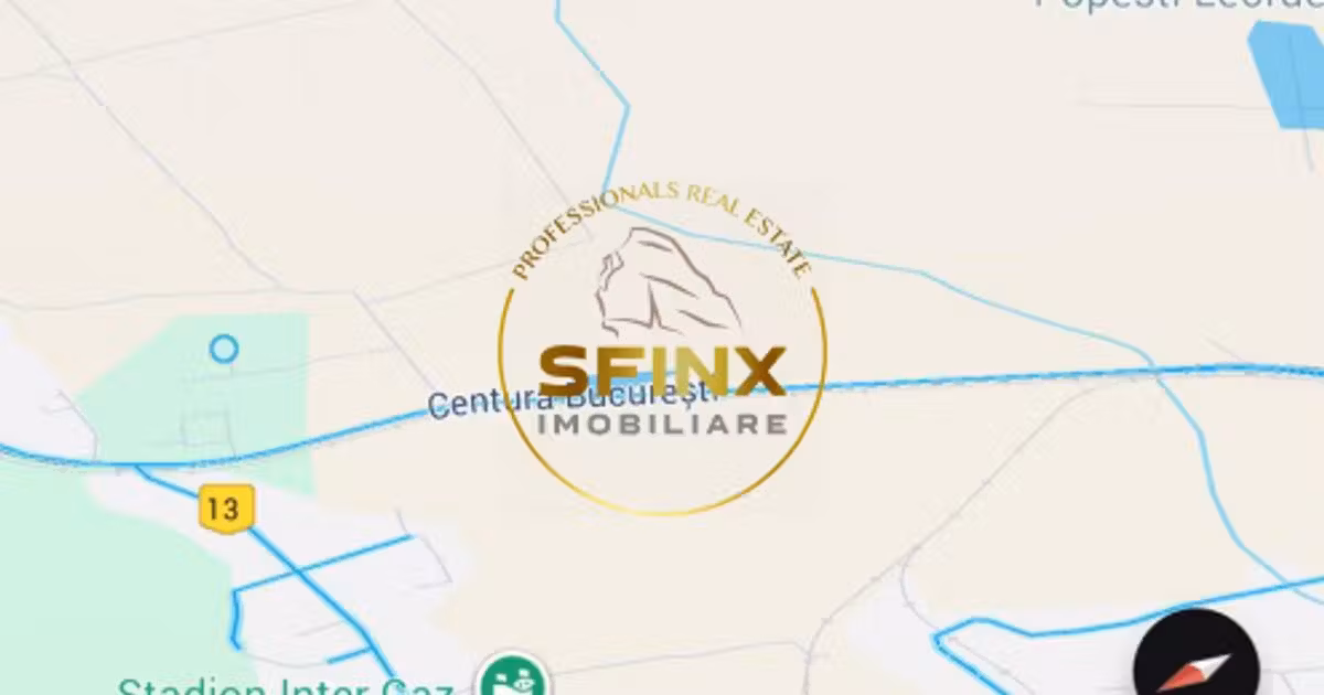 Teren Construcții intravilan de vânzare de 10750 mp, în Glina
