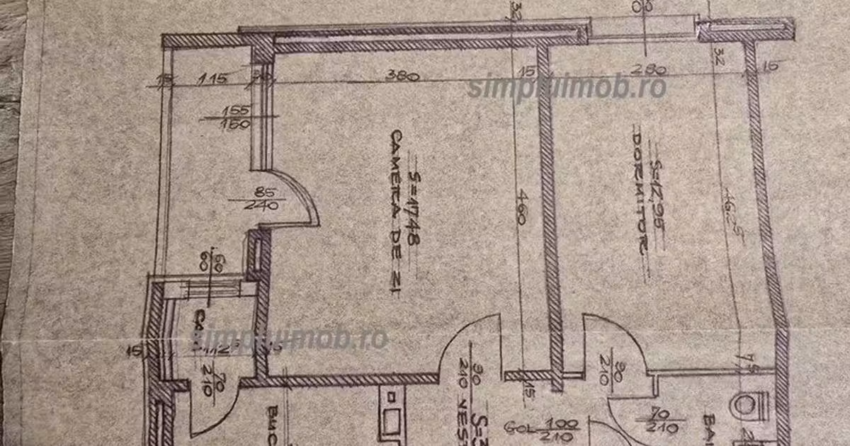 Apartament de vânzare cu 2 camere, mobilat în zona Titan, Sector 3